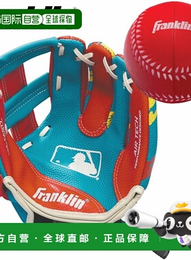 日本直邮富兰克林 9.0 英寸手套（带球）22890K6 棒球 Air Tech