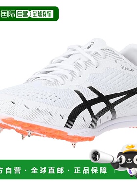 【日本直邮】亚瑟士GUN LAP 3 田径钉鞋 1093A229 白色/黑色