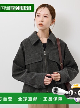 1h可退 日本直邮ROPE' PICNIC 若佩尼 女装 软质保暖短款立领拉链