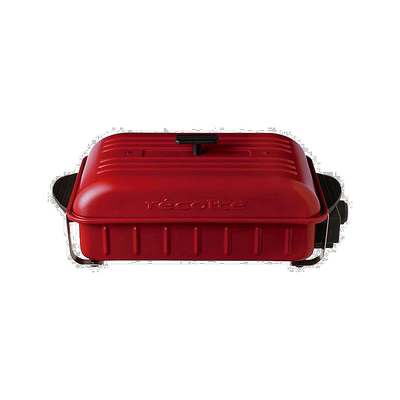 【日本直送】丽克特recolte 火锅烧烤蒸烤涮一体 多功能料理锅 家