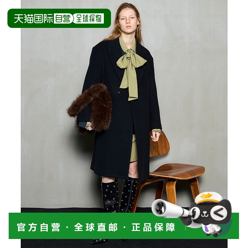 1h可退 日本直邮MAISON SPECIAL 女装 羊毛混纺 切斯特长款大衣