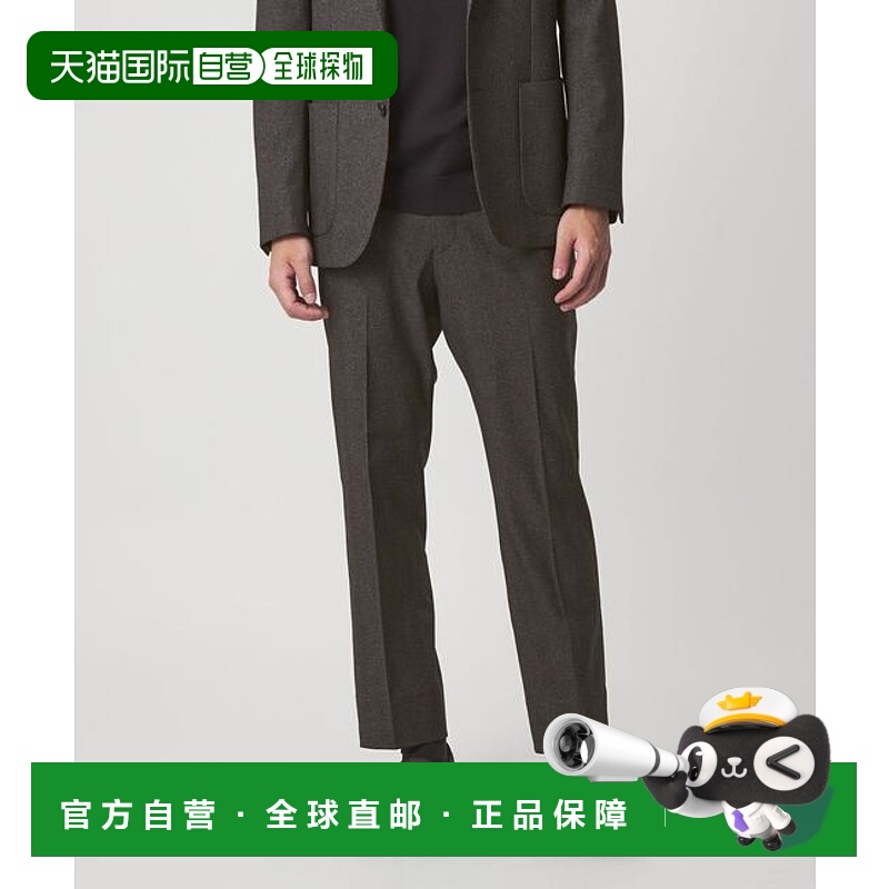 1h可退 日本直邮green label relaxing A+ 涤纶斜纹标准休闲长裤