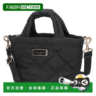 日本直邮MARC JACOBS 双向绗缝包带品牌标识牌M0016681 001黑色