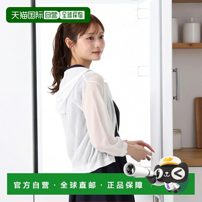 日本直邮MISCH MASCH 女装 亮丝透视针织连帽衫 MM628403