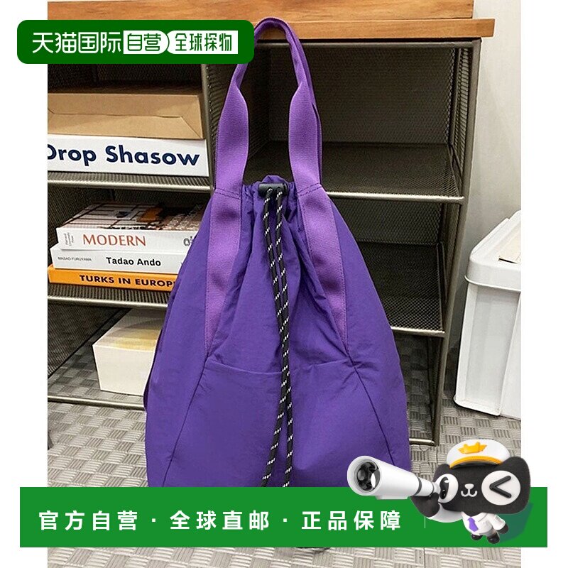 日本直邮florge 防水加工A4可收纳2WAY抽绳尼龙背包托特包 [FL821