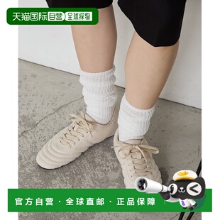 1h可退 日本直邮forksy. 女士 仿麂皮绗缝系带运动鞋 FOsn024