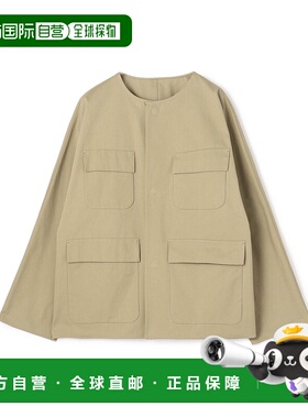 1h可退 日本直邮GALERIE VIE 女装 葡萄牙产棉质简约四口袋廓形无