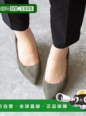 日本直邮Menue 中跟女式浅口鞋 单鞋女鞋 ME8623BW02032黑色