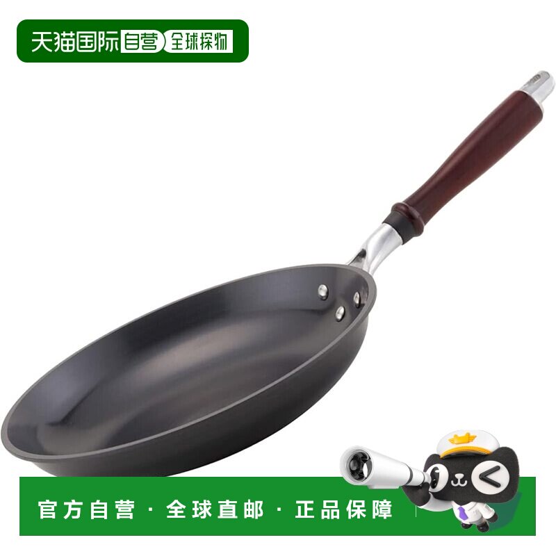 日本直邮北陆铝 煎锅 26cm IH 兼容均匀加热全铁 Iron Chef G铸铁