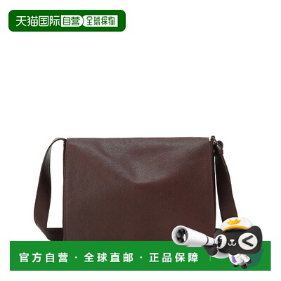 日潮跑腿MOTHERHOUSE 粒面翻盖单肩包 Dark Brown mg15510手提包