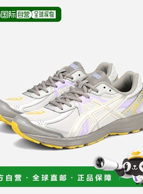 日本直邮ASICS SPORTSTYLE JOG 100S 男女低帮运动鞋白色/纯银色1