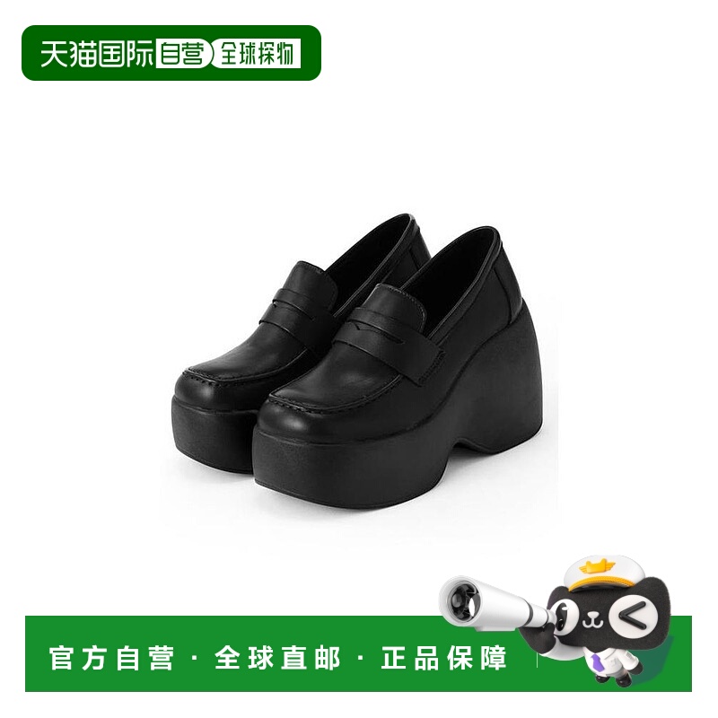 日潮 GRL 厚底皮革乐福鞋 ci509日系清楚系穿搭2025新款女鞋