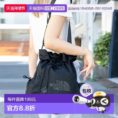 日本直邮THE NORTH FACE 背包三用包背包帆布背包白标黑色男士女