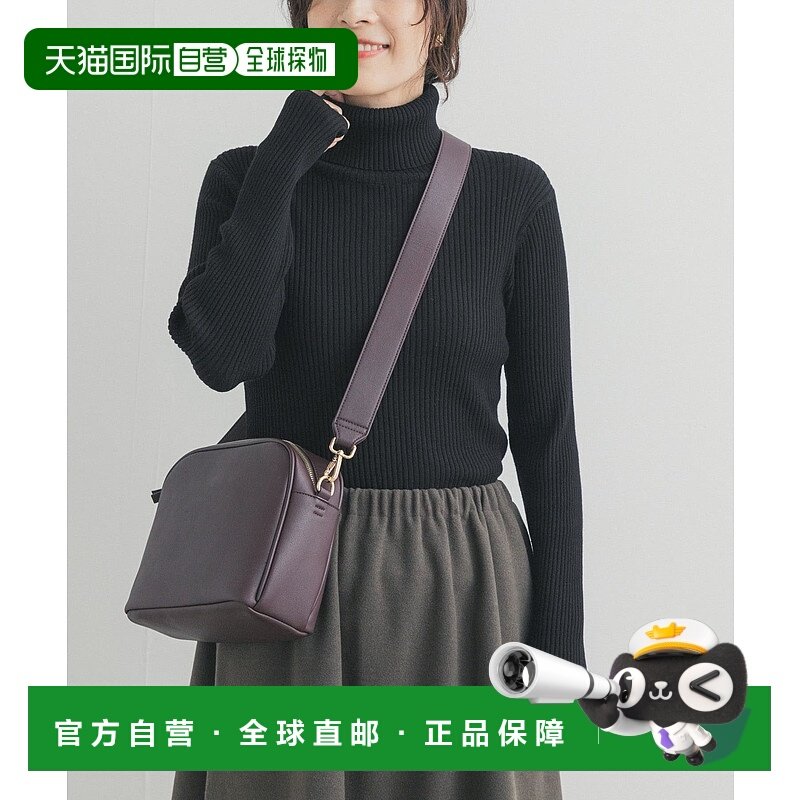 1h可退 日本直邮URBAN RESEARCH DOORS 女装 修身弹力螺纹 高领针