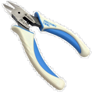 【日本直邮】fujiya五金工具斜嘴钳带弹簧125mm刀刃镜面抛光