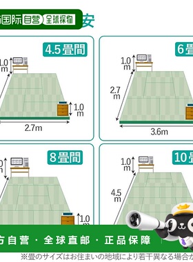 【日本直邮】Elecom宜丽客 LAN网线 CAT6 10m 扁 蓝色 LD-GF2/BU1