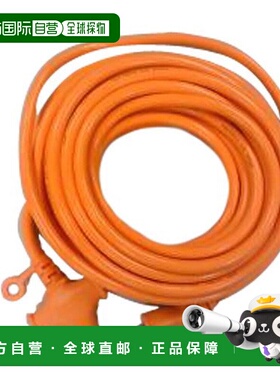 【日本直邮】Yamazen株式会社山善电源线多接口橙色EC-T1510-OR