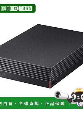 【日本直邮】巴法络 HD-CD6U3-BA 外置硬盘 黑色（台式机 6TB）