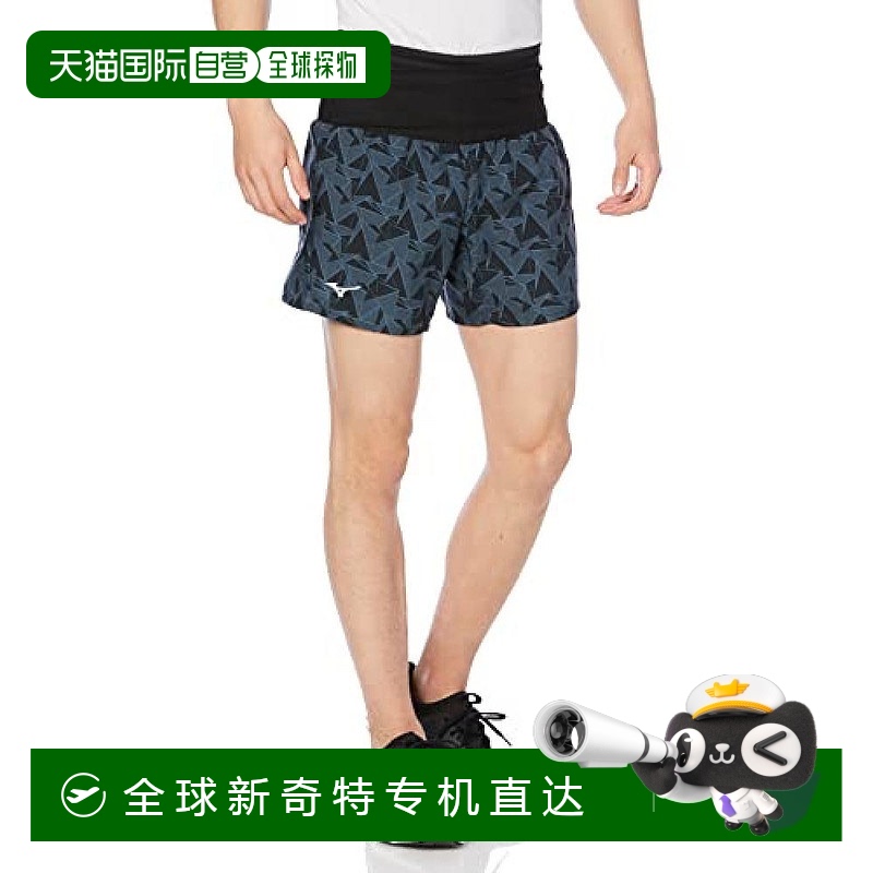 【日本直邮】Mizuno美津浓 男士短裤中裤 黑色 S J2MB2020
