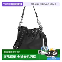 日本直邮Coach蔻驰女包Outlet单肩包精致小牛皮CR144SVBK女士新款
