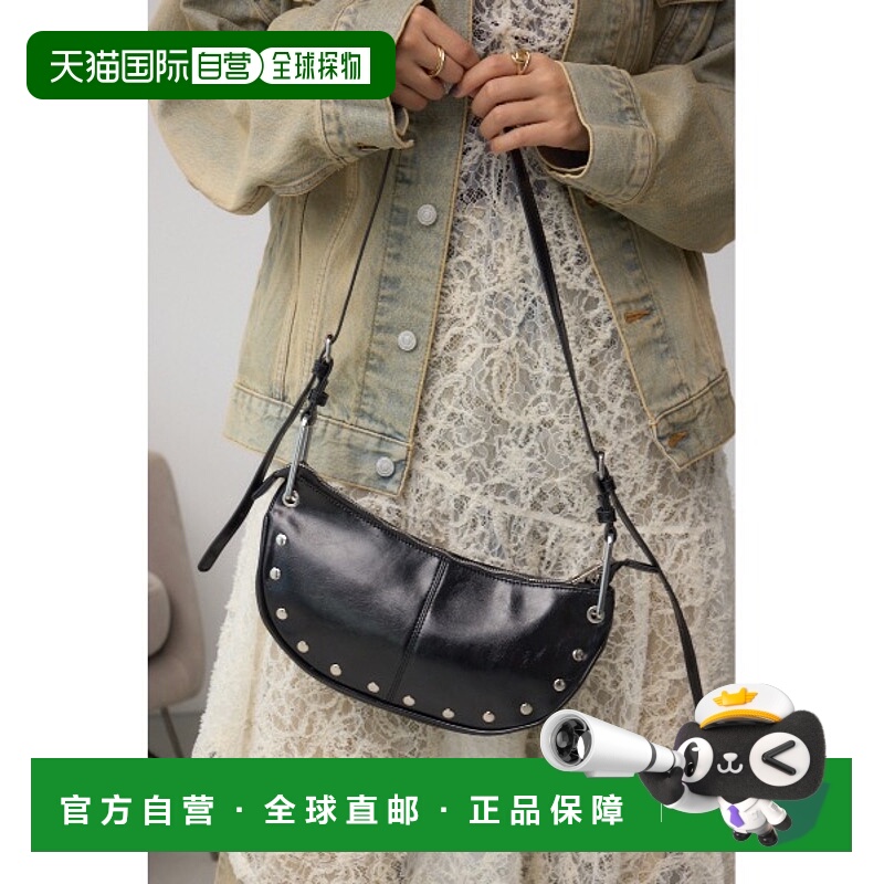 1h可退 日本直邮AZUL BY MOUSSY 女装 圆形金属装饰单手柄手提包