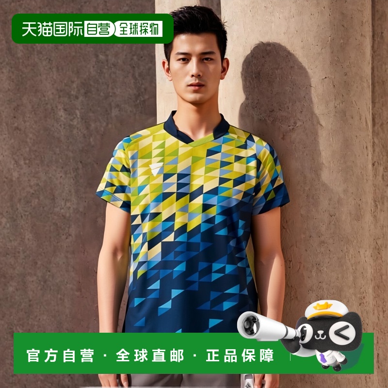 日本直邮VICTAS 短袖乒乓球比赛衬衫 V-GS220 男女通用乒乓球 512