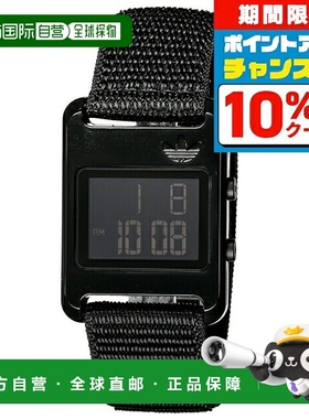 日本直邮阿迪达斯 RETRO POP DIGITAL 男士女士手表 AOST23065