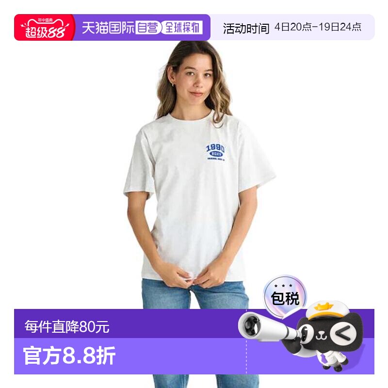 日本直邮ROXY MY ROOTS T恤 25SPRST251090HER(Lady’s) - 实物图
