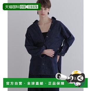 女装 PHIL 宽松版 型丹宁衬衫 1h可退 全棉立体剪裁袖 日本直邮LE