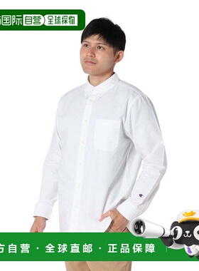 日本直邮Champion 男士纯棉牛津衬衫 C3 - C406 010 衬衫