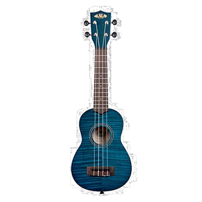 【日本直邮】KALA卡拉 尤克里里Exotic Mahogany/Soprano蓝色带盒