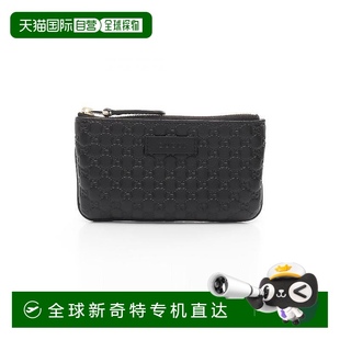 case零钱包牛皮零钱包黑色 日本直邮中古Gucci古驰女A级95新coin