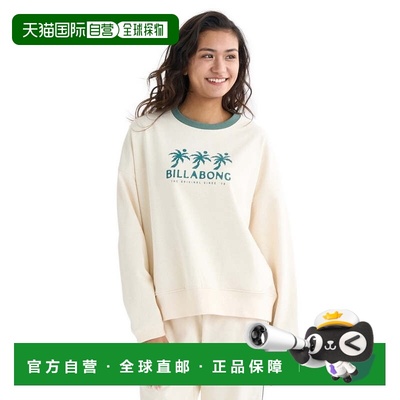 日本直邮BILLABONG TRIPLE PALMS SW CREW 长袖T恤 BF014010 WCP