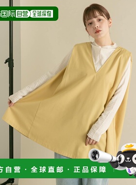 1h可退 日本直邮KBF 女士V领修身肩褶迷你连衣裙 KB4626R030