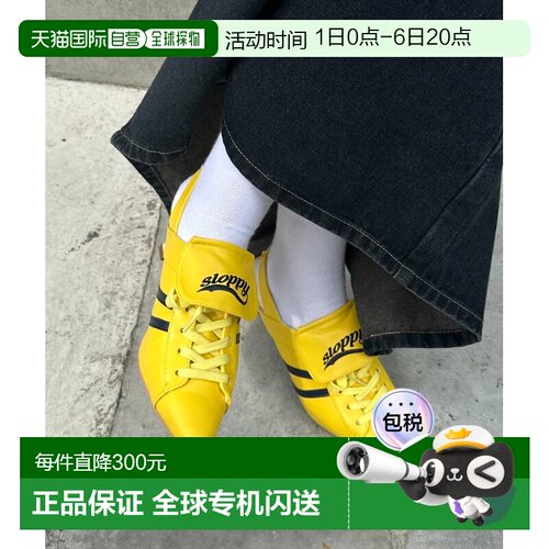 1h可退 日本直邮SLOPPY 女士休闲时尚运动平底鞋 WWZ10A2113A0002