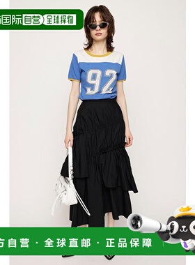 日本直邮SLY ASYMMETRY FRILL 裙子 [SL3994EW023598]半身裙a字裙