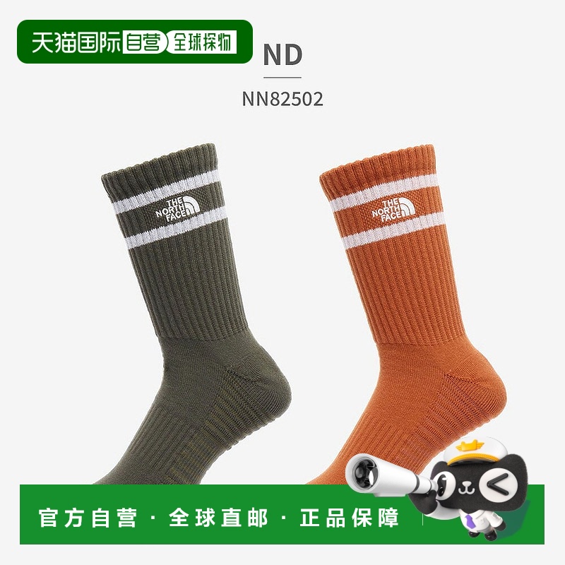 日本直邮The North Face 男女袜子 Free Run 2P Crew NN82502 the