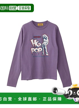 1h可退 日本直邮HYSTERIC GLAMOUR 女装 宽松版型T恤 短袖圆领 DE