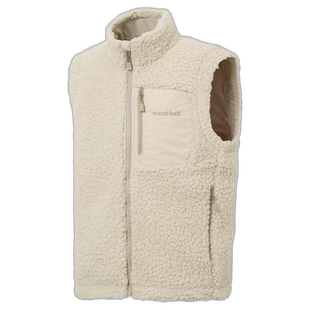 1h可退 日本直邮montbell 儿童抓绒马甲保暖马夹130-160码1106766