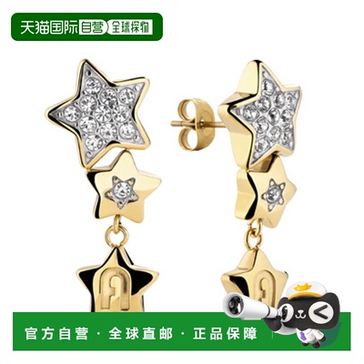 日本直邮furla品牌通用款耳环SPARKLING STARS EARRING FJ6008ETU