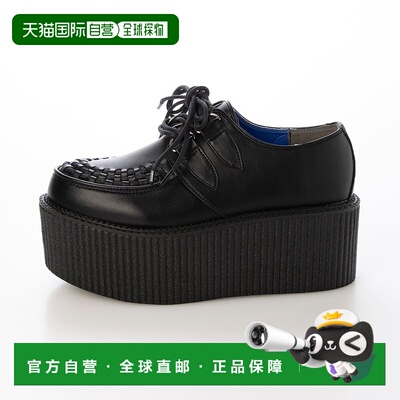 日本直邮YOSUKE 厚底橡胶牛津鞋 2810051 YO729BW020450 黑色