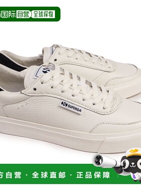 日本直邮SUPERGA 运动鞋 皮革 3842 COURT A2161NW 女士粒面真皮