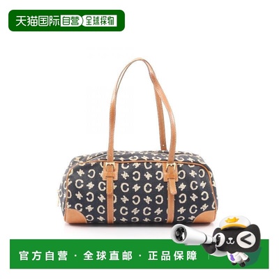 日本直邮中古Celine赛琳女包B级9新shoulder bag斜挎包帆布单肩包
