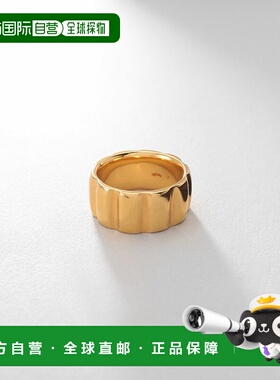 1h可退 日本直邮COCOSHNIK 女士金属漩涡纹大号指环 767612599999