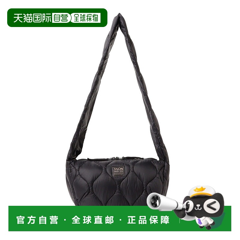 1h可退 日本直邮TAION 男装 羽绒风格香蕉型单肩斜跨包 926103172