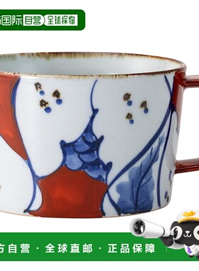 【日本直邮】Hasami ware 马克杯 大号 容量约 390ml 石榴色 红色