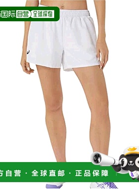 【日本直邮】ASICS 女款网球短裤 干爽柔软弹性短裤2042A267速干