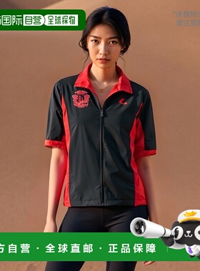 日本直邮LUCENT 女士防风保暖衬衫黑色网球 XLW6319 女士