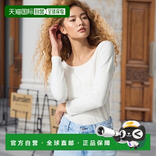 日潮跑腿UNIQLO优衣库 Heattech 棉质 U 领 T恤 8/8 袖子 01 OFF