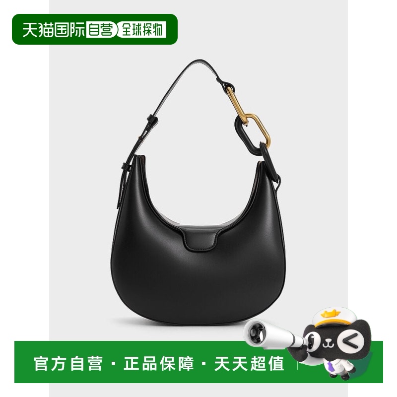 日本直邮CHARLES&KEITH CK女款手提包CK2-40782486新款皮革